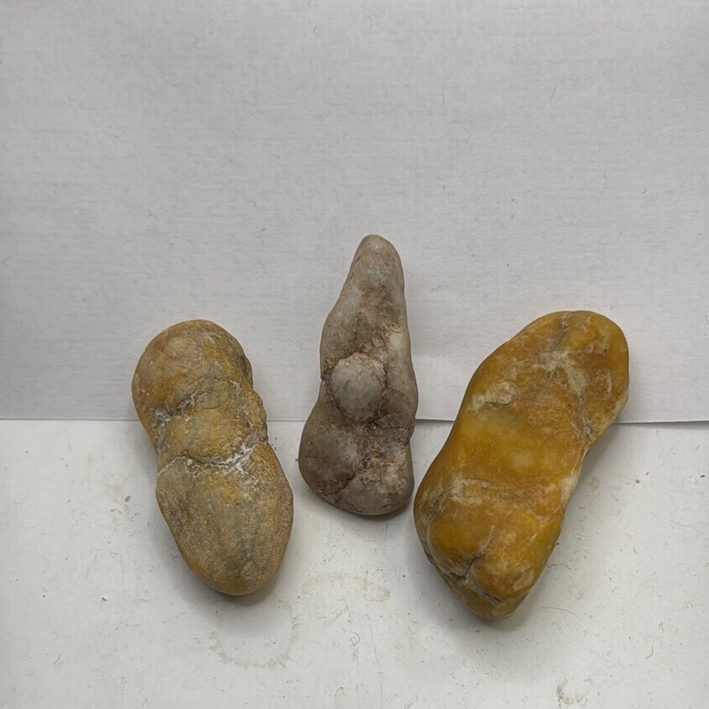 Natural Stone Goddess Trio